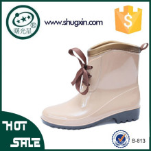 clair pluie bottes en plastique gelée chaussures femmes